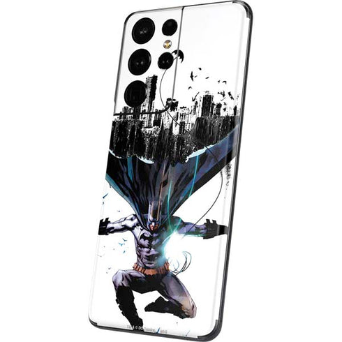 DC Comics Batman Black Mirror Cover #3 Galaxy S21 Ultra 5G Skin